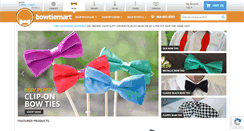 Desktop Screenshot of bowtiemart.com
